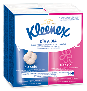 Kleenex pocket azul premium 10 pañuelos